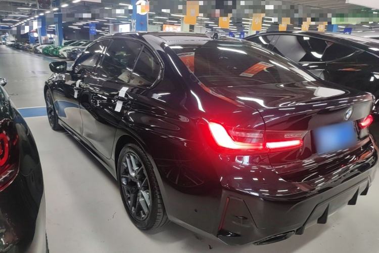 Used BMW 3 Series 2025 330Li M Sport Shadowline Package Rear Left 45 Deg