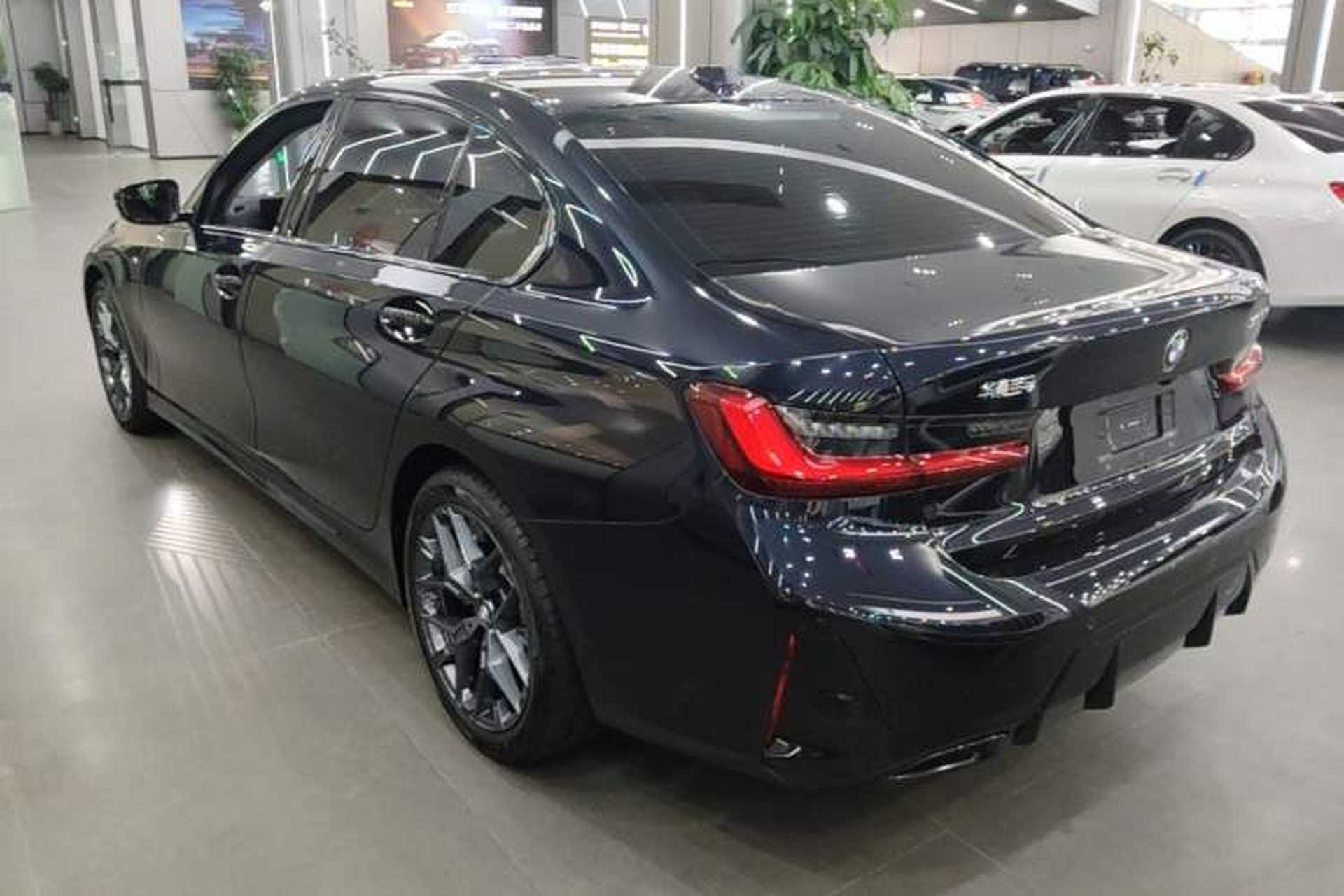 Used BMW 3 Series 2025 330Li M Sport Shadowline Package Rear Left 45 Deg