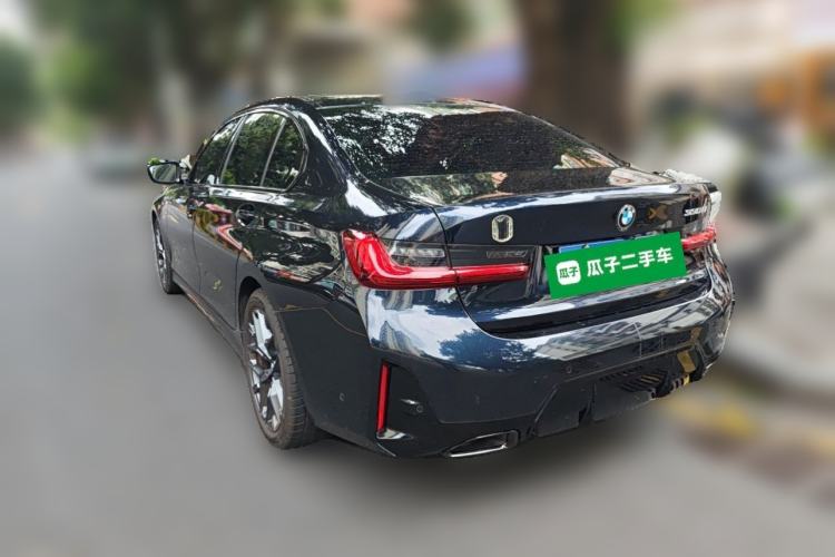 Used BMW 3 Series 2025 330Li M Sport Shadowline Package Rear Left 45 Deg