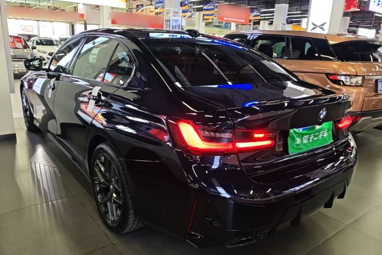 Used BMW 3 Series 2025 330Li M Sport Shadowline Package Rear Left 45 Deg