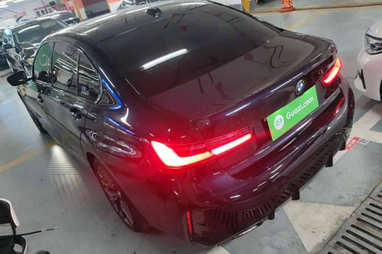 Used BMW 3 Series 2025 330Li M Sport Shadowline Package Rear Left 45 Deg