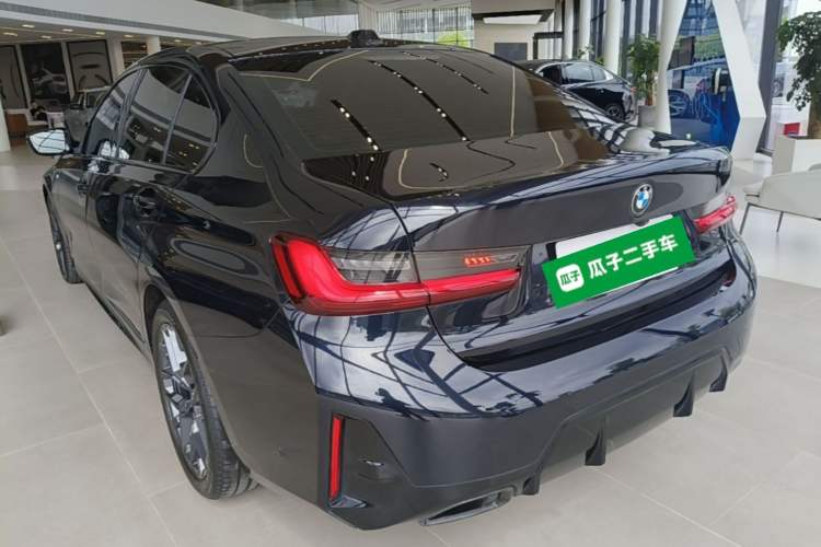 Used BMW 3 Series 2025 330Li M Sport Shadowline Package Rear Left 45 Deg