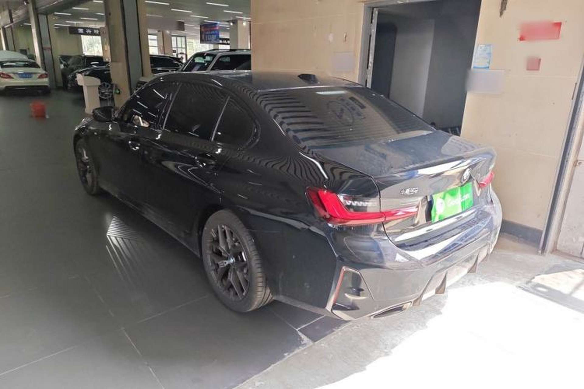 Used BMW 3 Series 2025 330Li M Sport Shadowline Package Rear Left 45 Deg