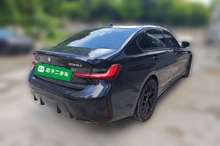 Used BMW 3 Series 2025 330Li M Sport Shadowline Package Rear Right 45 Deg