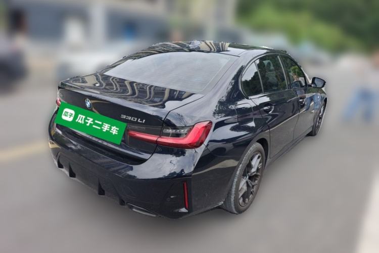 Used BMW 3 Series 2025 330Li M Sport Shadowline Package Rear Right 45 Deg
