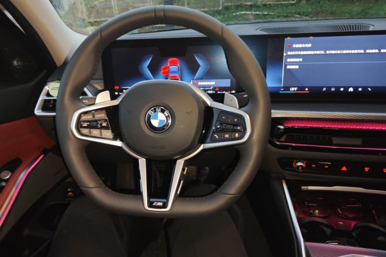 Used BMW 3 Series 2025 330Li M Sport Shadowline Package Steering Wheel