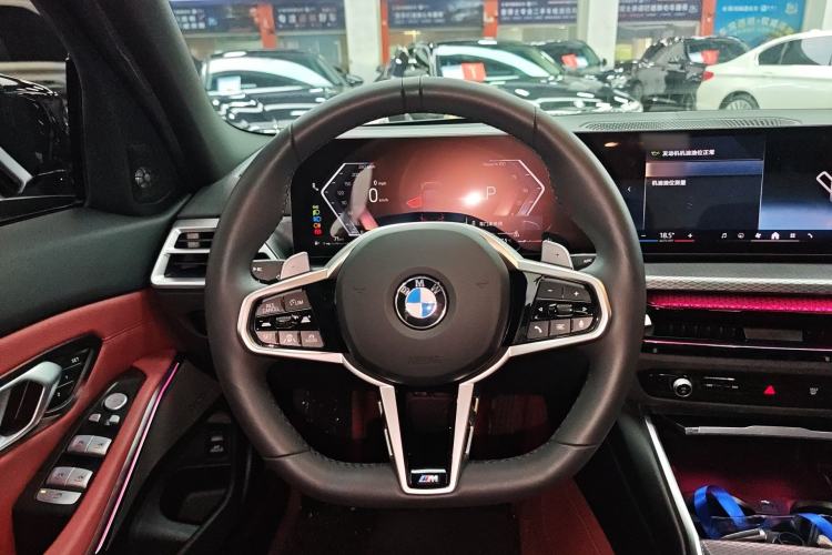 Used BMW 3 Series 2025 330Li Luxury Edition M Sport Night Edition Package Steering Wheel