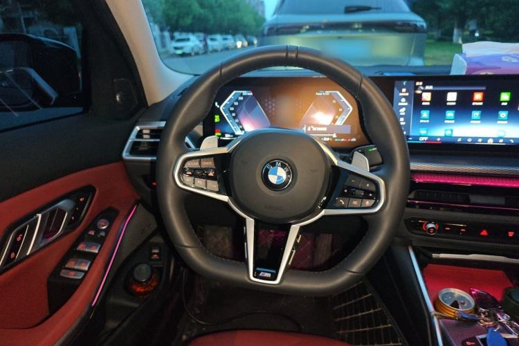 Used BMW 3 Series 2025 330Li M Sport Shadowline Package Steering Wheel