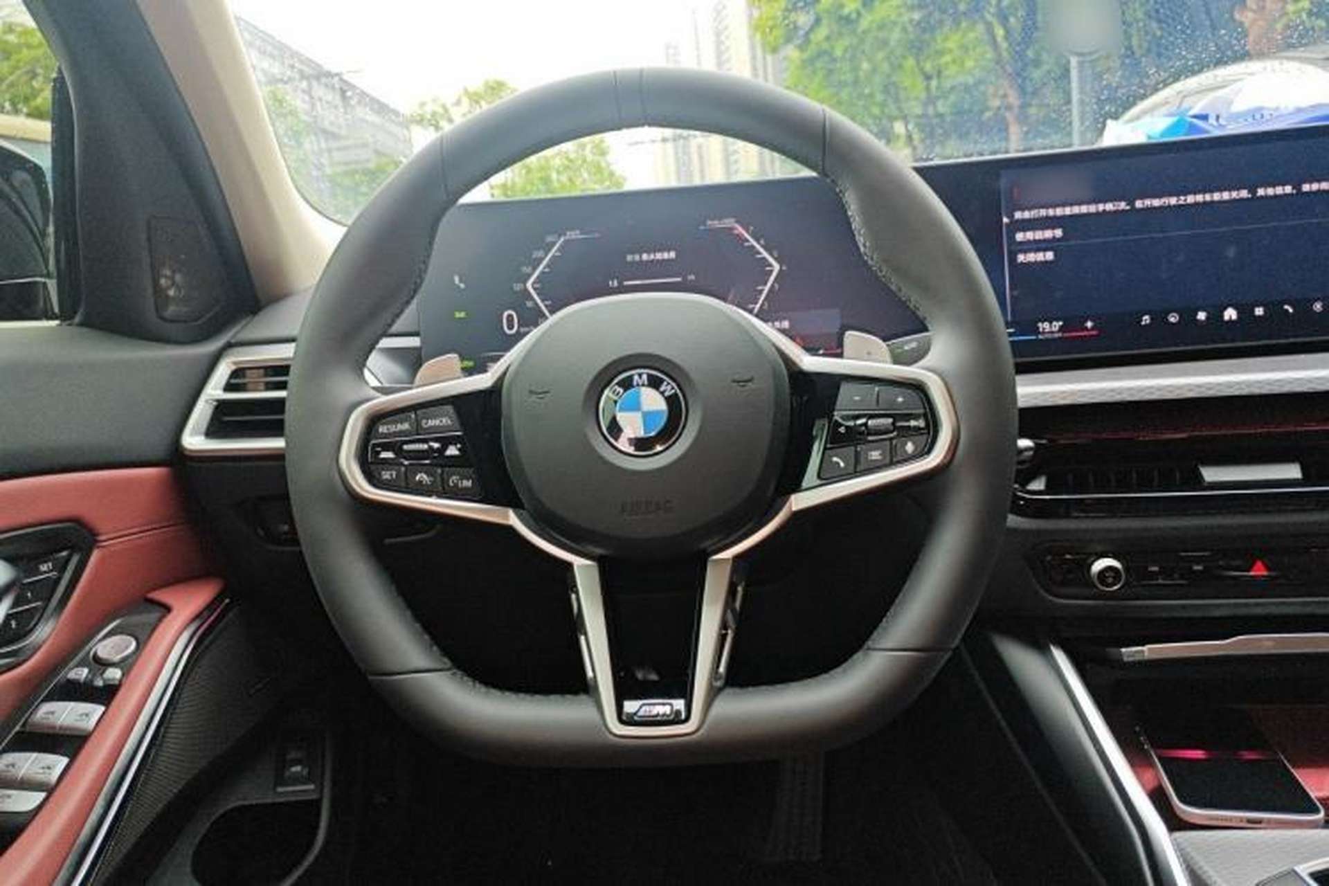 Used BMW 3 Series 2025 330Li M Sport Shadowline Package Steering Wheel