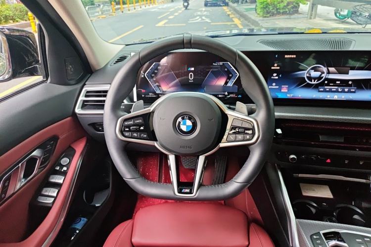Used BMW 3 Series 2025 330Li M Sport Shadowline Package Steering Wheel