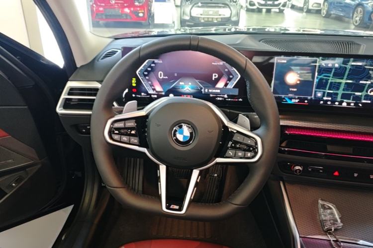 Used BMW 3 Series 2025 330Li M Sport Shadowline Package Steering Wheel