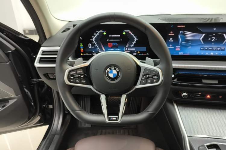 Used BMW 3 Series 2025 330Li M Sport Shadowline Package Steering Wheel