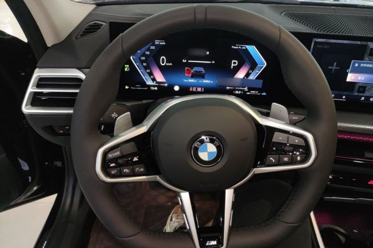 Used BMW 3 Series 2025 330Li M Sport Shadowline Package Steering Wheel