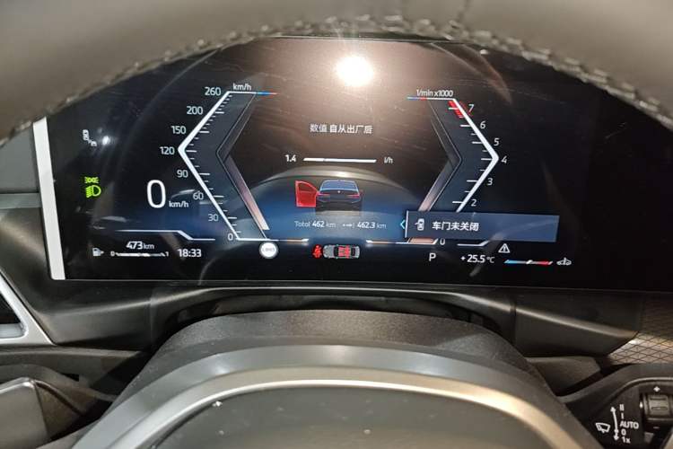 Used BMW 3 Series 2025 330Li M Sport Shadowline Package Instrument Cluster