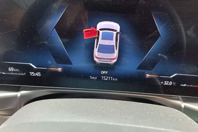 Used BMW 3 Series 2025 330Li M Sport Shadowline Package Instrument Cluster