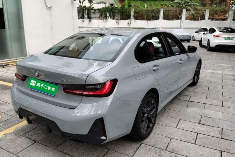 Used BMW 3 Series 2025 330Li M Sport Shadowline Package Rear Right 45 Deg