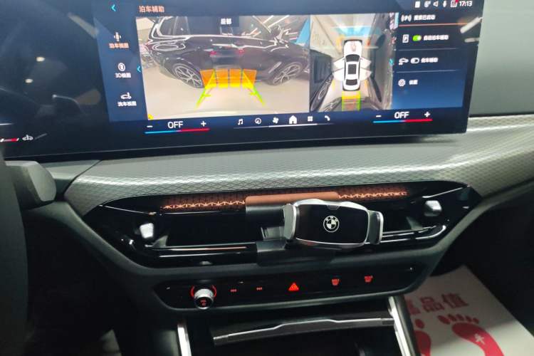 Used BMW 3 Series 2025 330Li M Sport Shadowline Package Audio And AC Panel