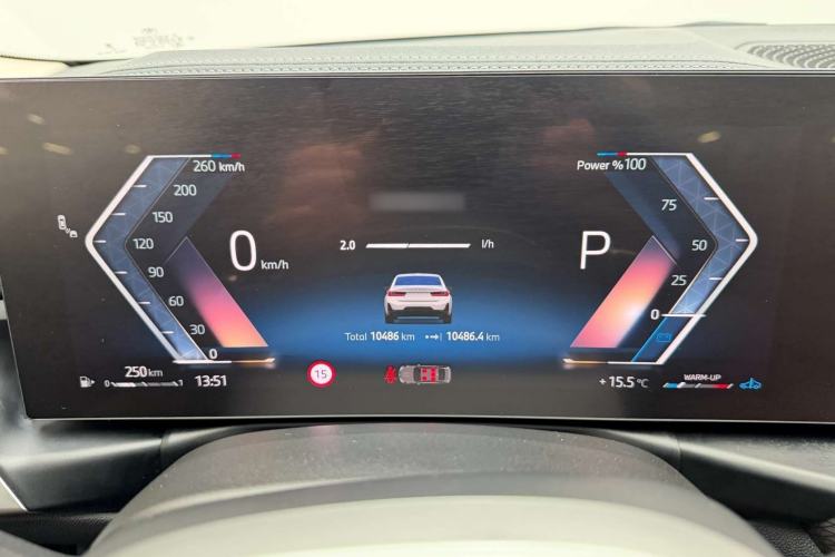 Used BMW 3 Series 2025 330Li M Sport Shadowline Package Instrument Cluster