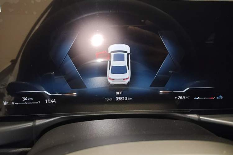 Used BMW 3 Series 2025 330Li M Sport Shadowline Package Instrument Cluster