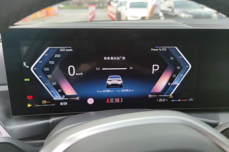Used BMW 3 Series 2025 325Li M Sport Package Instrument Cluster