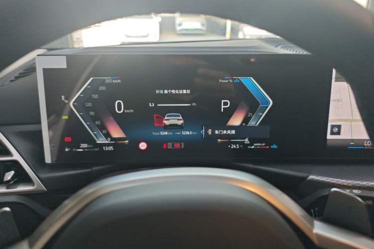 Used BMW 3 Series 2025 330Li M Sport Shadowline Package Instrument Cluster