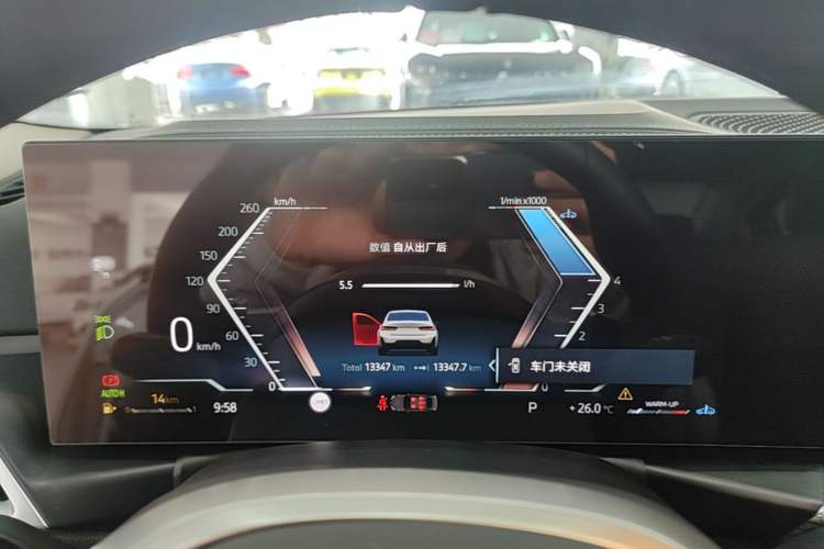 Used BMW 3 Series 2025 330Li M Sport Shadowline Package Instrument Cluster