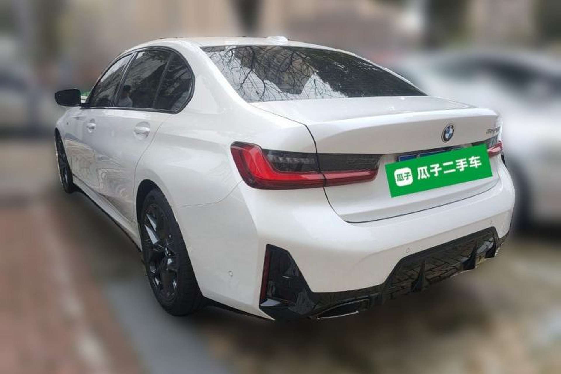 Used BMW 3 Series 2025 330Li M Sport Shadowline Package Rear Left 45 Deg