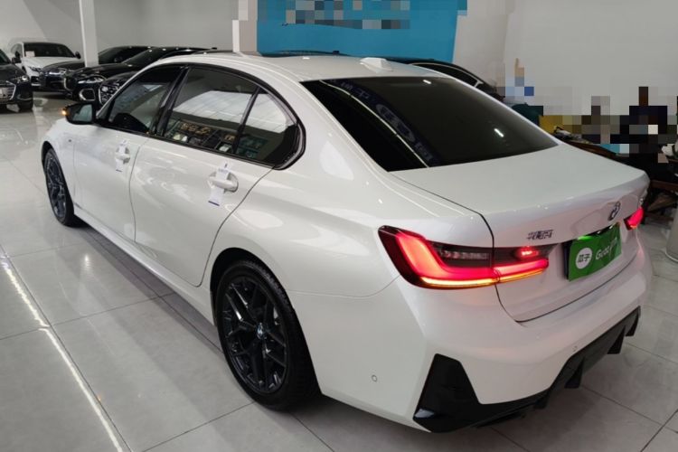 Used BMW 3 Series 2025 330Li M Sport Shadowline Package Rear Left 45 Deg
