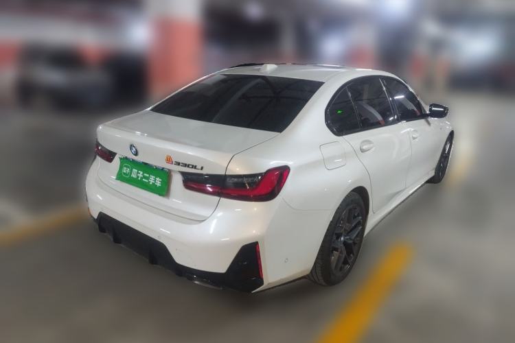 Used BMW 3 Series 2025 330Li M Sport Shadowline Package Rear Right 45 Deg