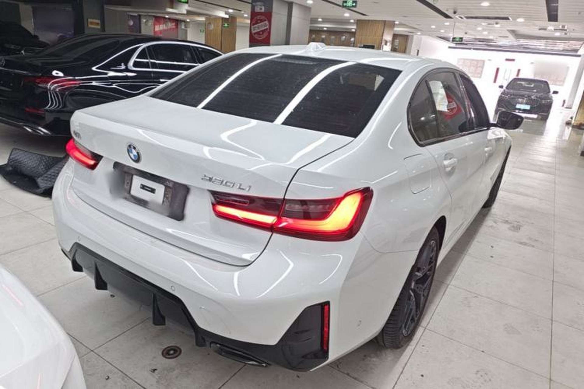 Used BMW 3 Series 2025 330Li M Sport Shadowline Package Rear Right 45 Deg