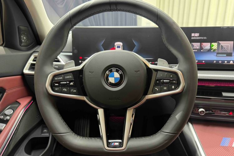 Used BMW 3 Series 2025 330Li M Sport Shadowline Package Steering Wheel