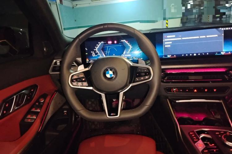 Used BMW 3 Series 2025 330Li Luxury Edition M Sport Night Edition Package Steering Wheel