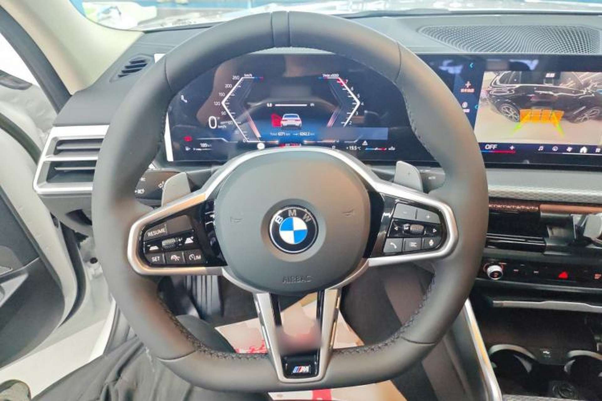 Used BMW 3 Series 2025 330Li M Sport Shadowline Package Steering Wheel