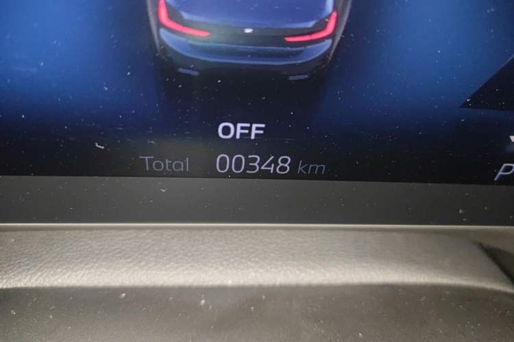 Used BMW 3 Series 2026 330Li M Sport Night Package Odometer Close Up