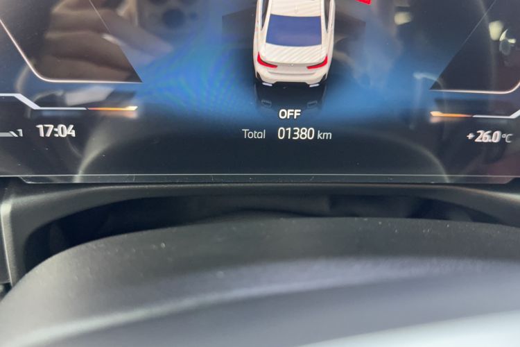 Used BMW 3 Series 2026 325Li M Sport Package Odometer Close Up