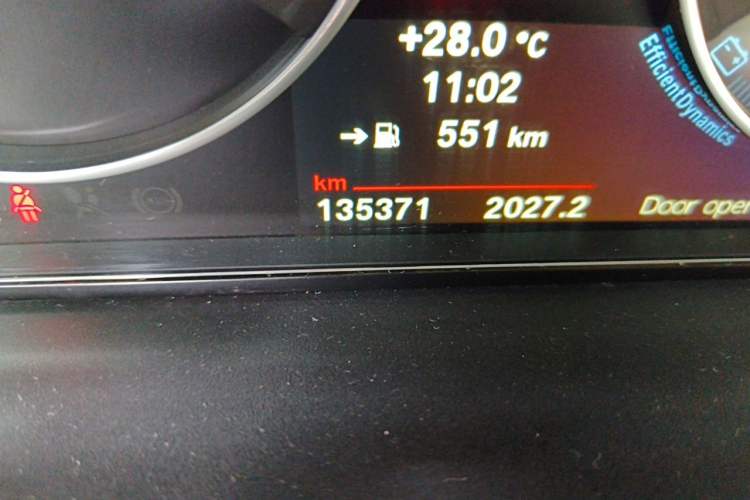 Used BMW 3 Series GT 2013 320i Sport Design Package Odometer Close Up