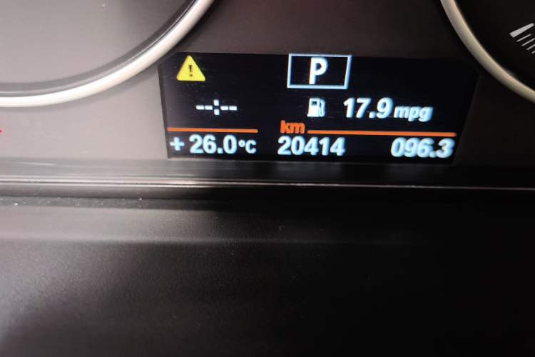Used BMW 3 Series GT  Odometer Close Up
