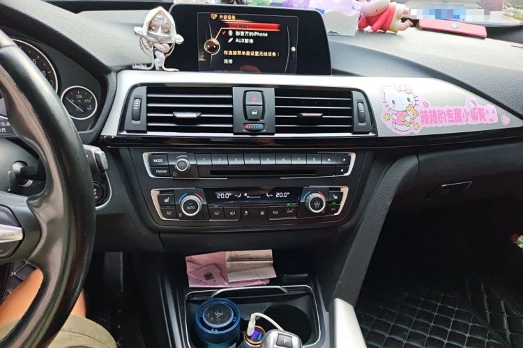 Used BMW 3 Series GT 2014 320i Design Package Model Audio And AC Panel
