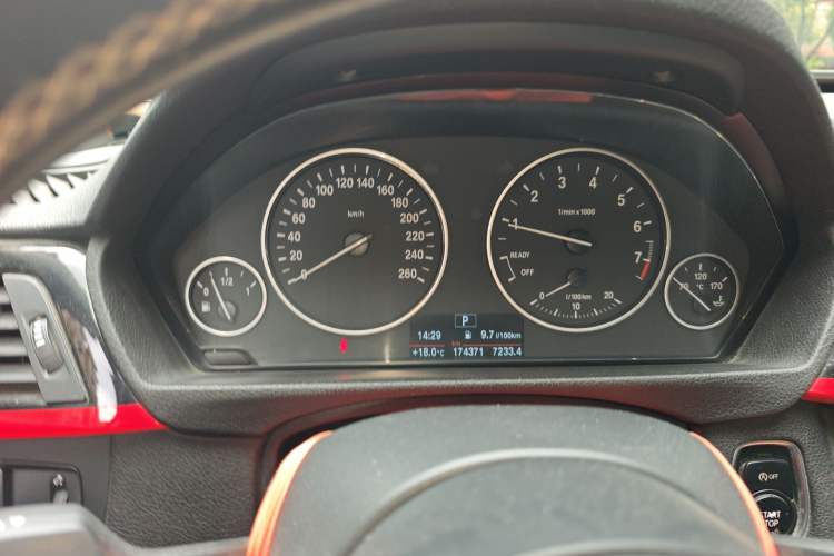 Used BMW 3 Series GT 2014 328i Design Package Model Instrument Cluster