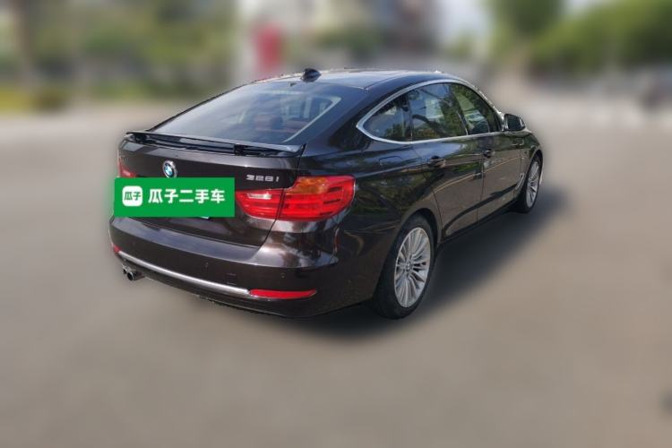 Used BMW 3 Series GT 2014 328i xDrive Design Package Edition Rear Right 45 Deg