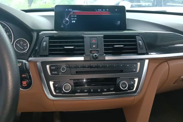 Used BMW 3 Series GT 2014 328i Design Package Model Audio And AC Panel