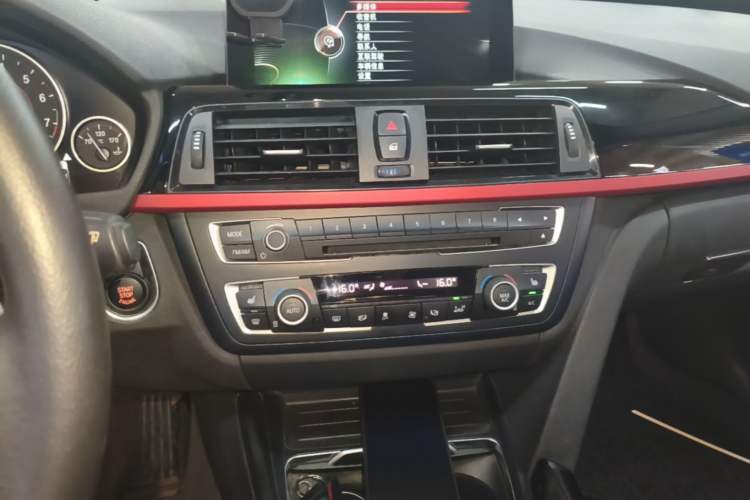 Used BMW 3 Series GT 2016 328i Design Package Model Audio And AC Panel