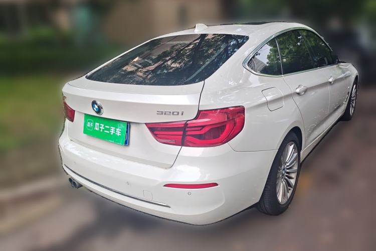 Used BMW 3 Series GT 2017 320i Luxury Design Package Rear Right 45 Deg