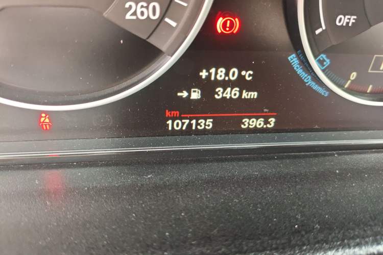 Used BMW 3 Series GT 2018 320i Sport Edition Odometer Close Up
