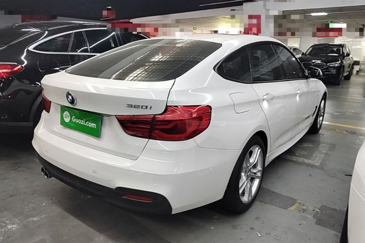 Used BMW 3 Series GT 2018 320i M Sport Edition Rear Right 45 Deg