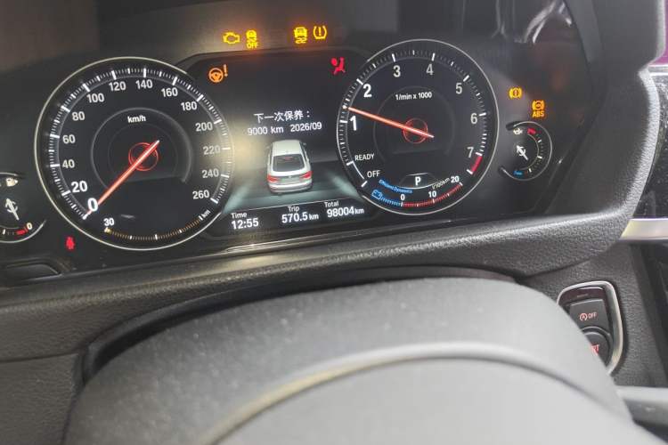 Used BMW 3 Series GT 2019 320i M Sport Night Edition Odometer Close Up