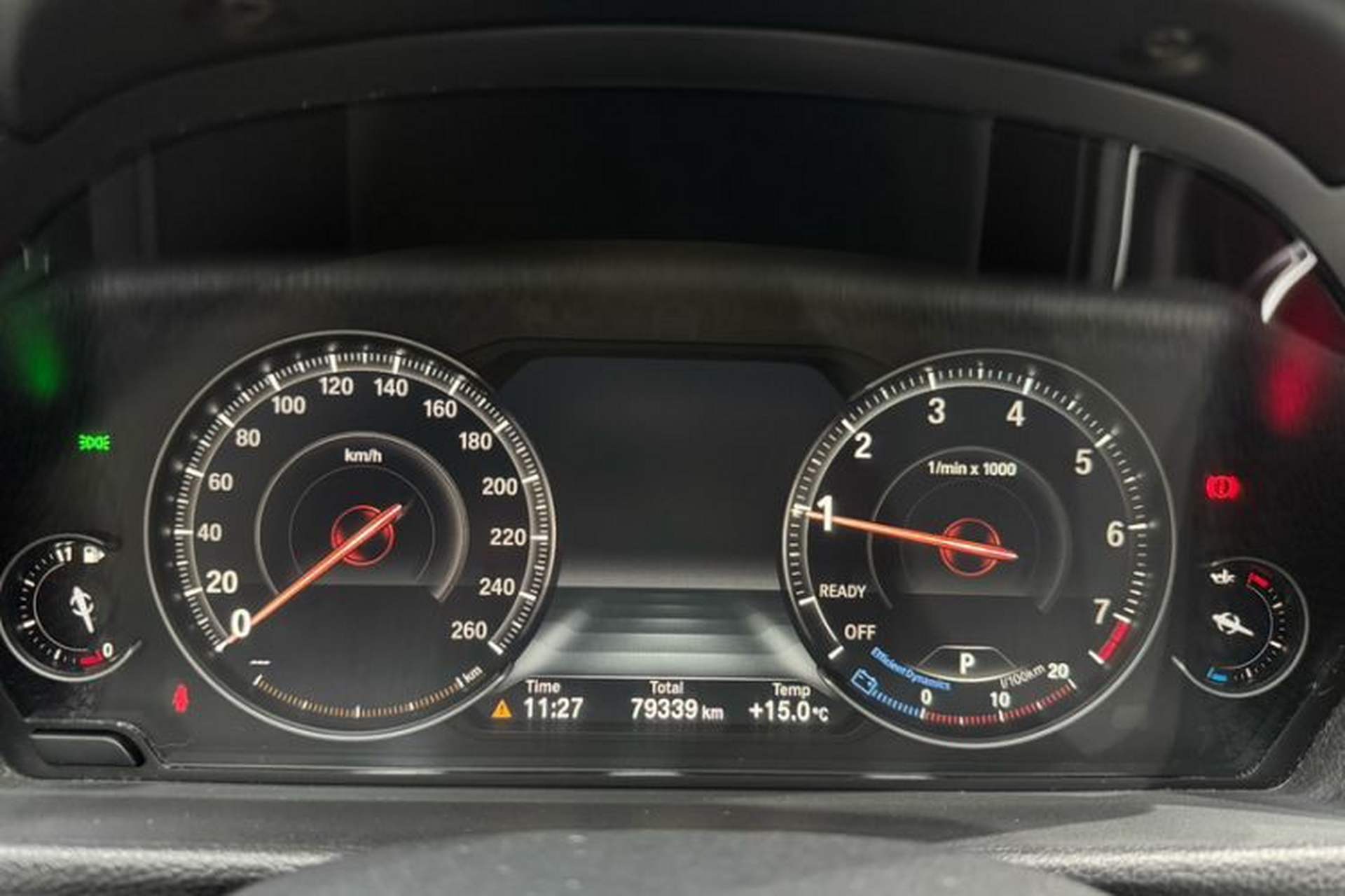 Used BMW 3 Series GT 2019 320i M Sport Package Odometer Close Up