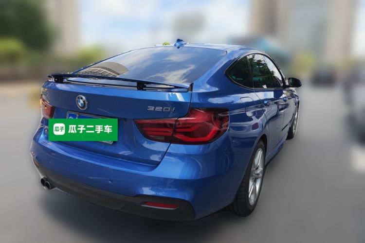 Used BMW 3 Series GT 2019 320i M Sport Package Rear Right 45 Deg