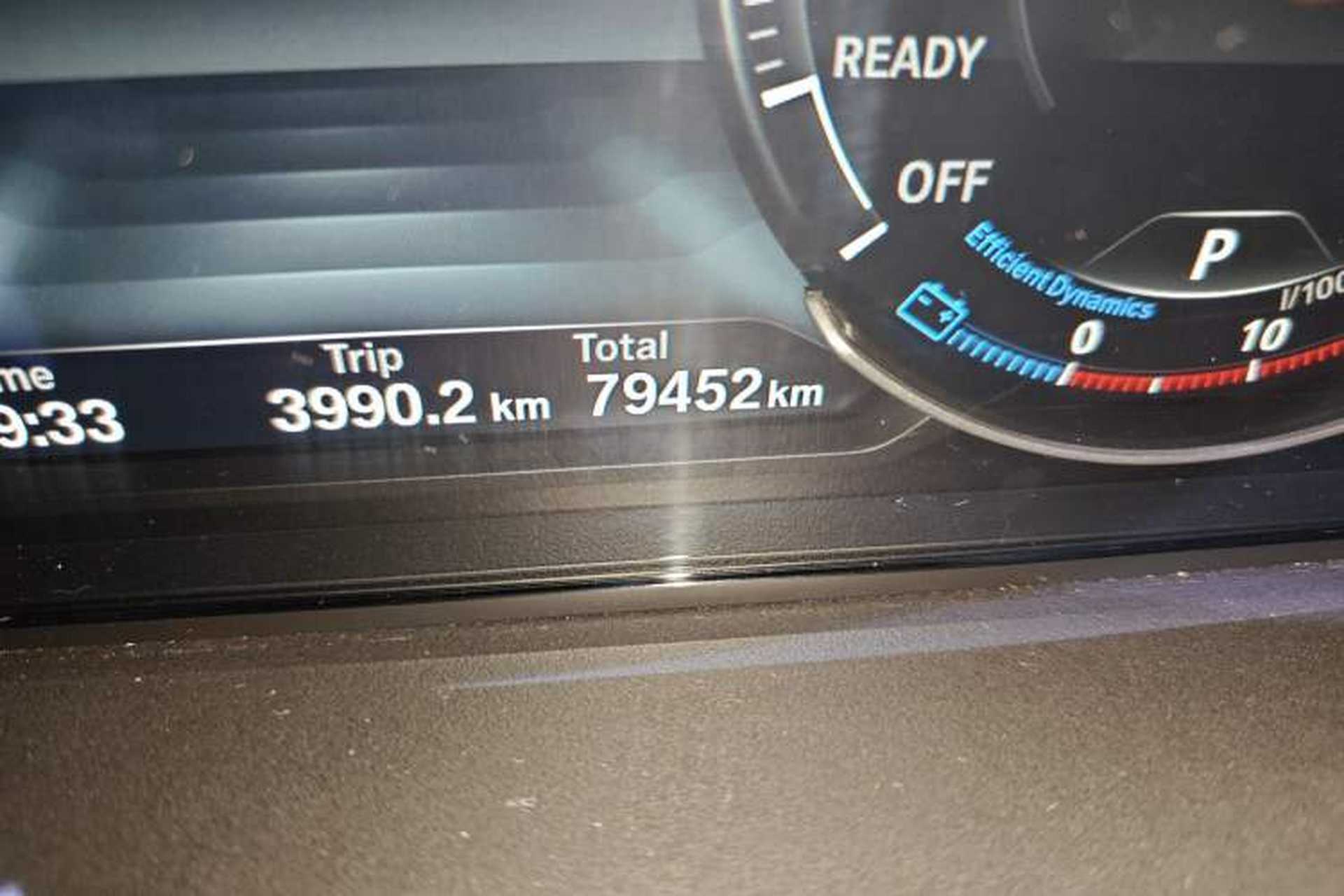 Used BMW 3 Series GT 2019 320i M Sport Odometer Close Up