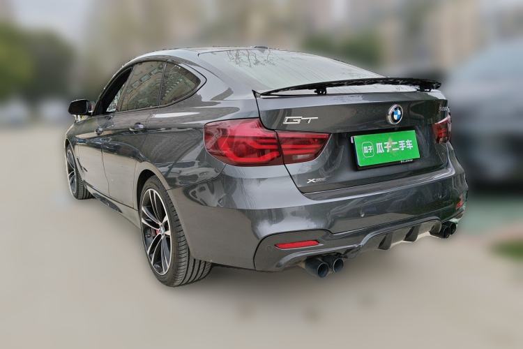 Used BMW 3 Series GT 2019 330i xDrive M Sport Night Edition Rear Left 45 Deg